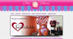 Desktop Screenshot of jessyfloreria.com